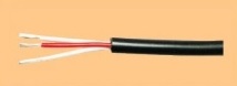 ตัวอย่างสาย 3 wire PVC black